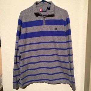 Men’s Chaps quarter zip long sleeve shirt